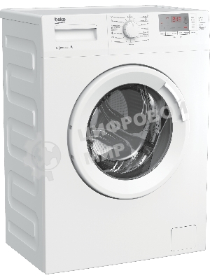 Стиральная машина Beko WRS5512BWW белый, загрузка фронтальная 5 кг, 1000 об/мин., класс: А