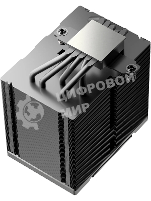 Кулер для процессора DEEPCOOL AK500 G2 DIGITAL NYX LGA1851/1700/1200/115X/AM5/AM4 (9шт/кор, TDP 240W, PWM, Fan 120мм, 5 тепл. Трубок, Copper Base, черный) RET (R-AK500G2-BKNNMN-GJD-1)