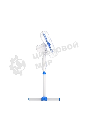 Вентилятор напольный Maxvi FS1645 white-blue