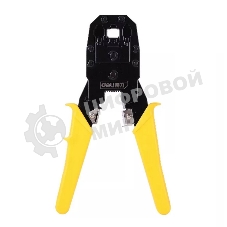 Обжимные клещи Deli DL2468 4P,6P,8P Размер: 200 мм. Спецификация обжима: 4P, 6P, 8P. Холоднокатаный стальной лист с черной отделкой ручка из ПВХ. Многофункциональность: резка проволоки, зачистка.