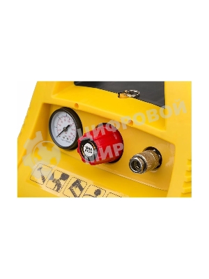 Компрессор поршневой Denzel РС 1/6-180 безмасляный, 1100 Вт, 180л/мин, 8 бар