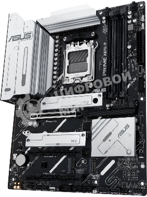 Материнская плата ASUS PRIME X870-P, AM5, AMD X870, 4xDDR5, 2xSATA, 4xM.2, 1xPCIe 5.0 x16, 2xPCIe 4.0 x1, 1xHDMI, 2xUSB-C, 1x 2.5Gb LAN, 4xUSB-A 3.2 Gen 1, 1xUSB-A 3.2 Gen 2, 4xUSB-A 2.0, 3x3.5 мм, 7.1, ATX