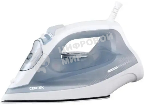 Утюг Centek CT-2308 белый, 2800 Вт, 50 г/мин, 190 г/мин, 300 мл