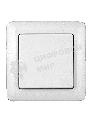 Выключатель 1-кл. СП Хит 6А IP20 белый SchE VS16-133-B