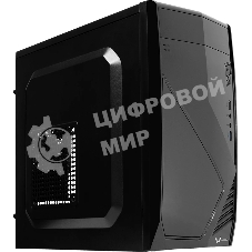 Компьютерный корпус Aerocool/Formula Cs-102 (mATX, без БП, 1x USB3.0, 1x USB2.0) черный
