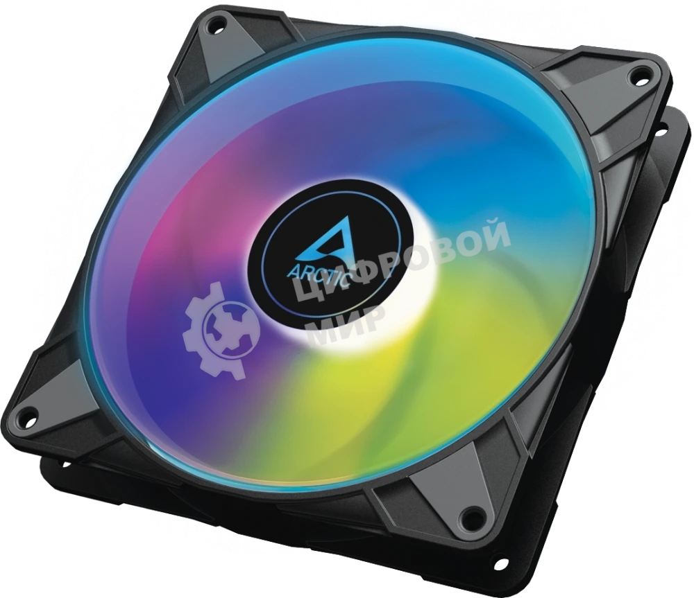 Вентилятор для корпуса ARCTIC P14 PWM PST A-RGb 0dB черный - retail (ACFAN00239A)