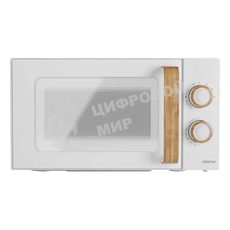 Микроволновая печь Centek CT-1559 белый, 20 л, 700 Вт, переключатели - поворотный механизм