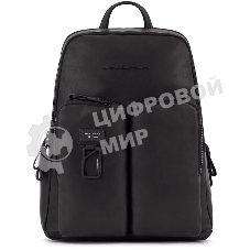 Рюкзак унисекс Piquadro Harper CA3869AP/N черный натур.кожа