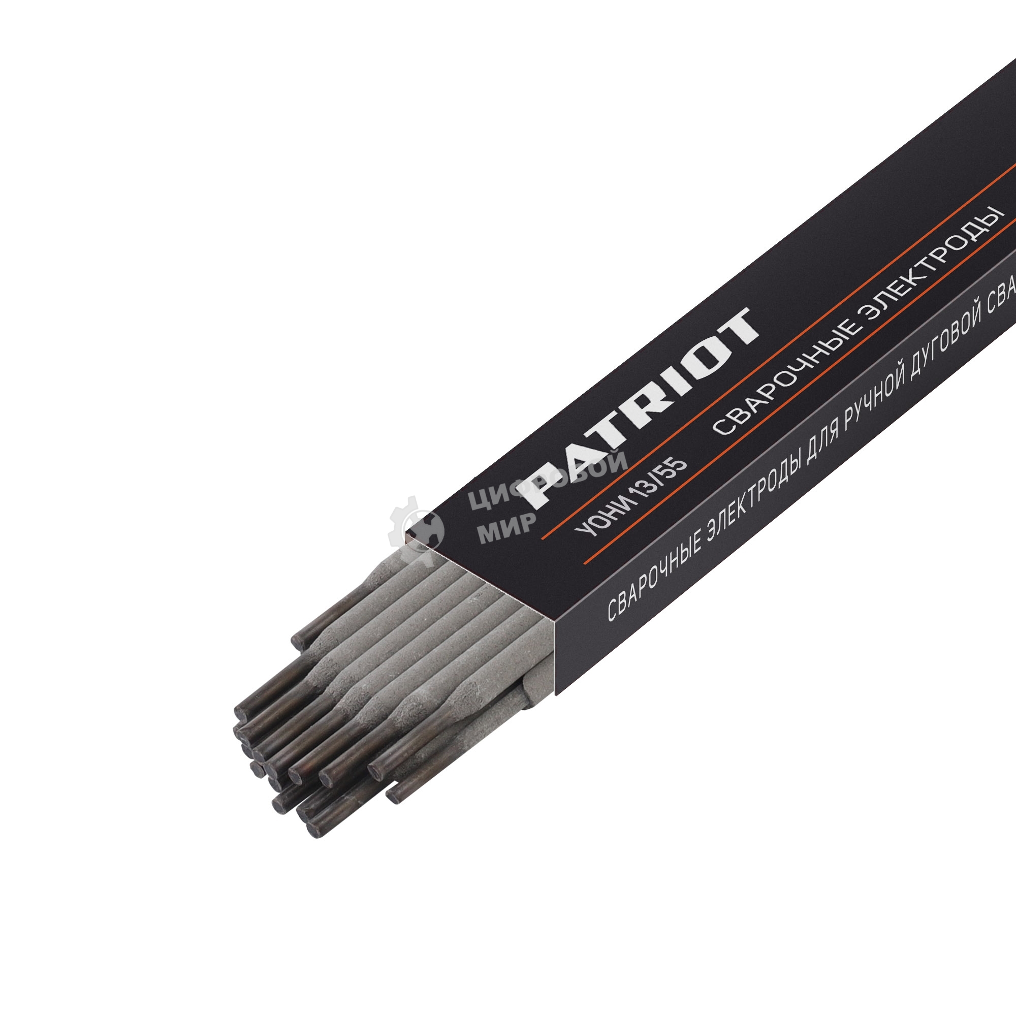 Электроды сварочные PATRIOT, марка УОНИ-13/55, диам. 4,0 мм, длина 450 мм, уп. 1 кг