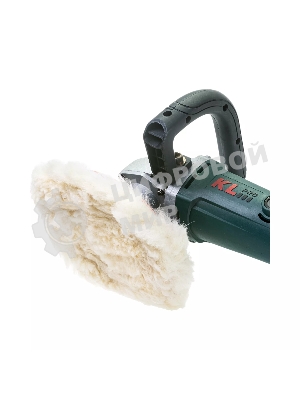 Профессиональная полировальная угловая машина KLPRO KLPJ42180 (1400вт, 3300 об/мин, 230мм, шерстяной войлок в комплекте)