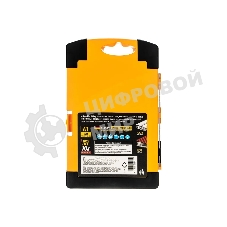 Набор сверл по металлу Denzel 1,5-6,5мм, Р6М5К8-TiN, Golden Tip, 13 шт