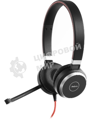 Гарнитура Jabra Evolve 40 MS чёрный, проводная