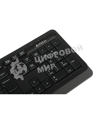 Комплект клавиатура+мышь A4Tech FStyler F1010 проводной, USB, 1600 DPI, чёрный