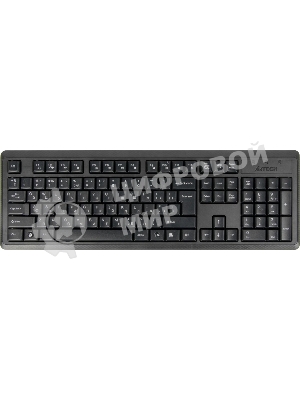 Комплект клавиатура+мышь A4Tech 4200N беспроводной, USB, 1000 DPI, чёрный
