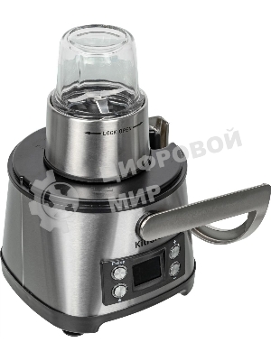 Кухонный комбайн Kitfort KT-1395 800Вт серебристый/черный