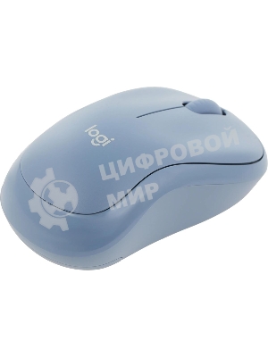 Мышь беспроводная Logitech M221 голубой, 1000 dpi, радиоканал, USB, кнопки - 3