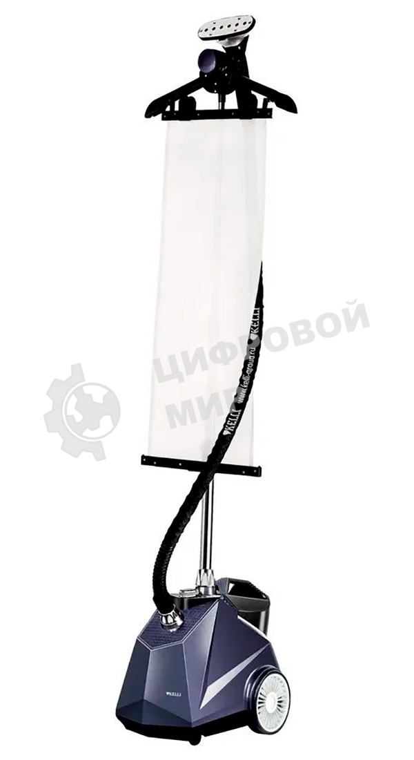 Отпариватель Kelli KL-817 синий, 2800 Вт, 90 г/мин, 3800 мл