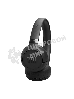 Беспроводные/проводные наушники JBL Tune 680NC черный, накладные, Bluetooth + проводной, адаптивное шумоподавление