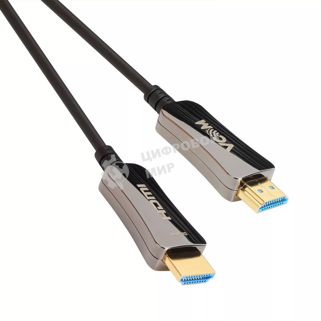 Активный оптический кабель HDMI 19M/M,ver. 2.0, 4K@60 Hz 40m VCOM