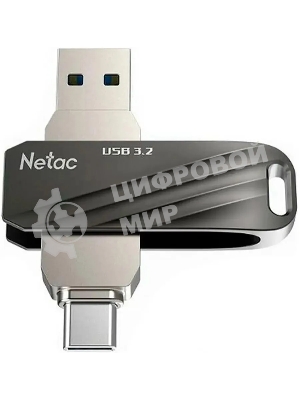 Флешка USB Netac US11 128Gb USB 3.0+TypeC Dual Flash