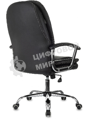 Кресло Бюрократ CH-868SL черный, экокожа
