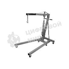 Кран гидравлический Matrix 2 т, h подъема 25–2382 мм, складной