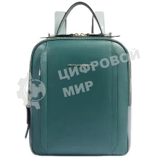 Рюкзак женский Piquadro Circle CA5566W92/OTAV бирюзовый/голубой кожа