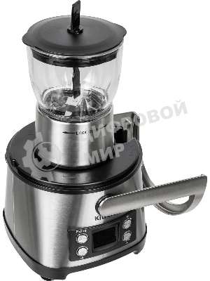 Кухонный комбайн Kitfort KT-1395 800Вт серебристый/черный