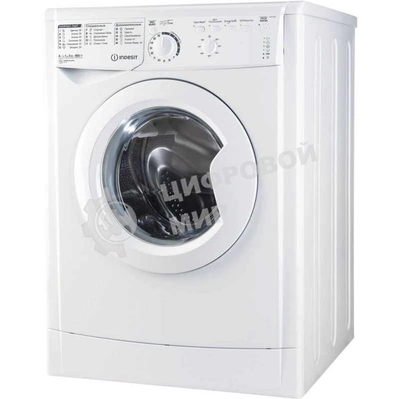 Стиральная машина Indesit EWSB 5085 CIS белый, загрузка фронтальная 5 кг, 800 об/мин., класс: А