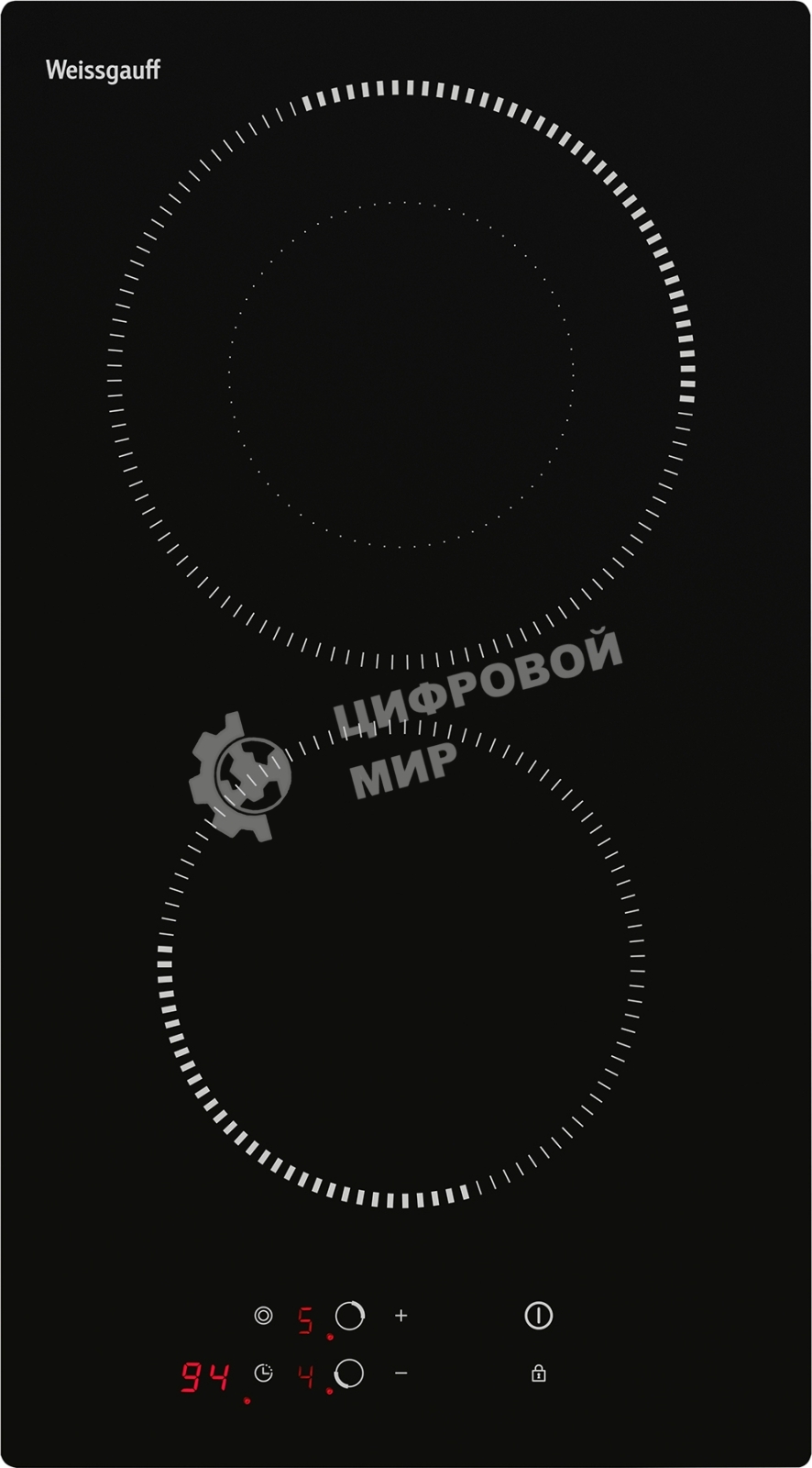 Индукционная варочная панель стеклокерамическая Weissgauff HV 312 BM