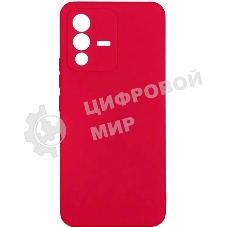 Чехол (клип-кейс) DF vCase-07 для Vivo V23 красный
