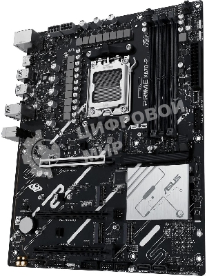 Материнская плата ASUS PRIME X870-P, AM5, AMD X870, 4xDDR5, 2xSATA, 4xM.2, 1xPCIe 5.0 x16, 2xPCIe 4.0 x1, 1xHDMI, 2xUSB-C, 1x 2.5Gb LAN, 4xUSB-A 3.2 Gen 1, 1xUSB-A 3.2 Gen 2, 4xUSB-A 2.0, 3x3.5 мм, 7.1, ATX