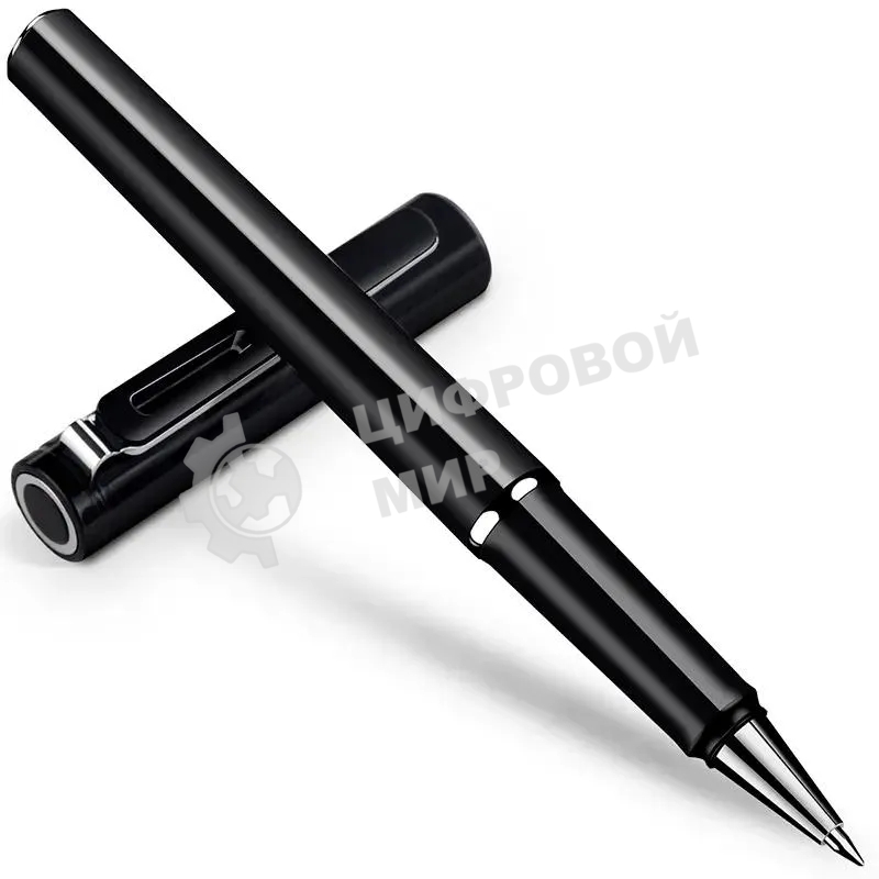 Ручка роллер Deli S87BLACK черный, d=0.5мм, черные чернила