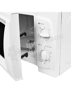 Микроволновая печь Starwind SWM5520 белый, 20 л, 700 Вт, переключатели - поворотный механизм