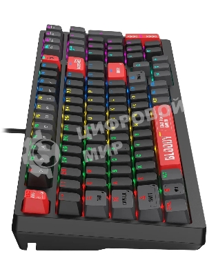 Клавиатура проводная A4Tech Bloody S98 (S98 RED) USB черный/красный