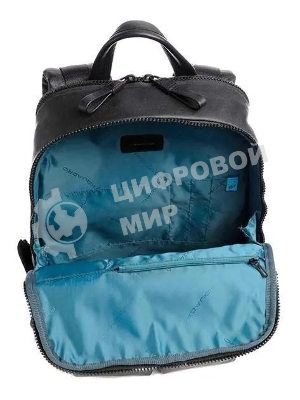 Рюкзак унисекс Piquadro Harper CA3869AP/N черный натур.кожа