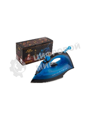 Утюг Матрена MA-047 синий (2200 Вт, пар, спрей, пар.удар, самооч., стальная подошва)