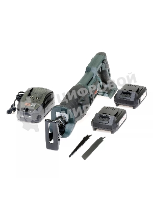 Профессиональная пила сабельная бесщеточная KLPRO KLTKT18B-20 (18 В, Li-ion-2шт, 2.0А·ч, полотна дерево/металл, ЗУ, сумка)