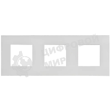 Рамка 3-ая SK-F03W IEK SKANDY Арктический белый