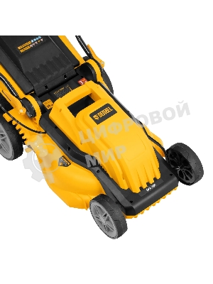 Газонокосилка электрическая Denzel GMC-1800, шир. 38см, 1800 Вт, 6 уров., травосб. 35 л