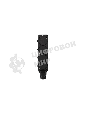 Розетка штепсельная Rexant четырехместная, влагозащищенная, с/з, 16 А, IP54, каучук