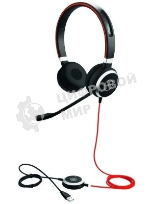 Гарнитура Jabra Evolve 40 MS чёрный, проводная