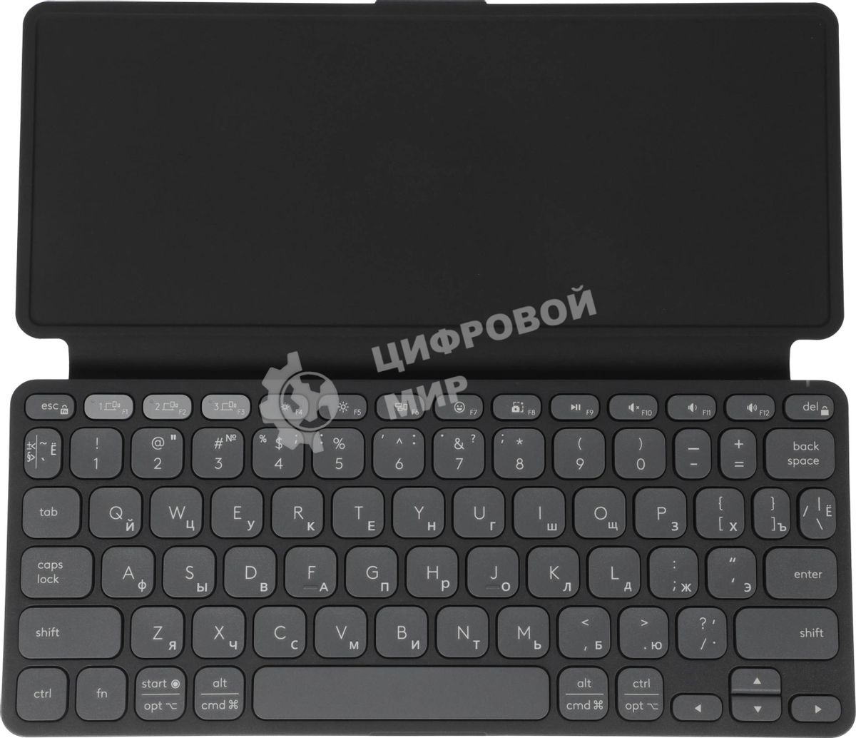 Клавиатура Logitech Keys to Go 2 беспроводная, Bluetooth, серый