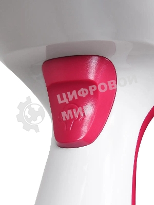 Отпариватель Hyundai H-HS02123 белый/вишневый, 1650 Вт, 28 г/мин, 300 мл