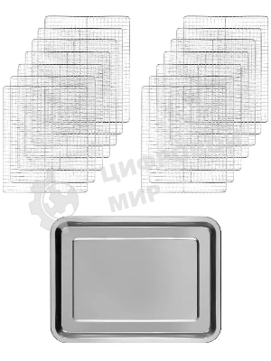 Сушка для фруктов и овощей Kitfort КТ-1967 15под. 1000Вт нержавеющая сталь