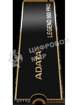 Накопитель SSD ADATA LEGEND 900 PRO, 1Tb, PCIe 4.0 x4, M.2 2280, NVMe, R/W 7400/6000