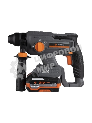 Бесщеточный перфоратор Anycons AC-H408 SDS+, 2 Дж, 21В, 2 акб, AC-H4082