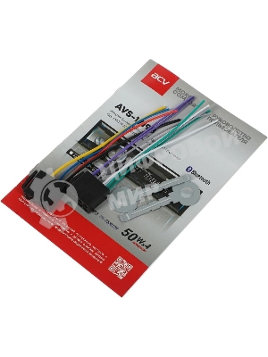 Автомагнитола ACV AVS-1719B, 1 DIN, Bluetooth, USB Type-A, AUX