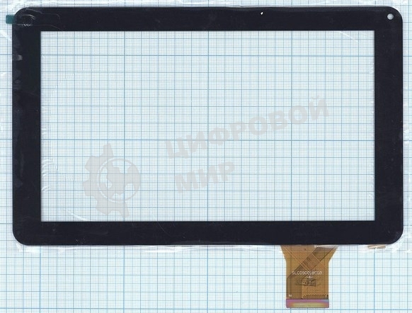 Сенсорное стекло (тачскрин) SLC09001BE0B, черное