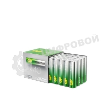 Алкалиновые батарейки GP Super Alkaline G-Tech 24А ААA - 40 шт. в пленке